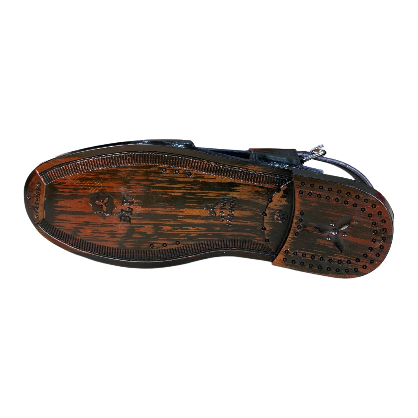 Tan Brown Leather Sandal