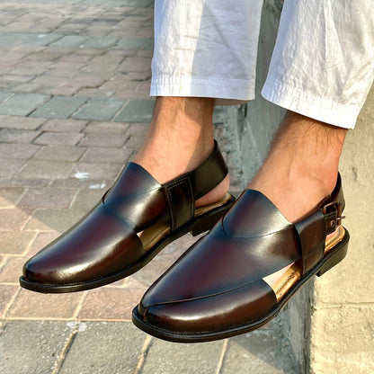 Brown Nova Leather Sandal